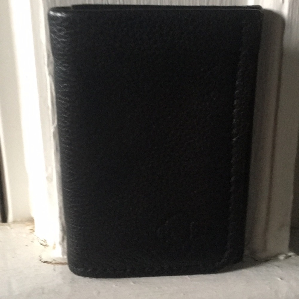 Bison leather wallet